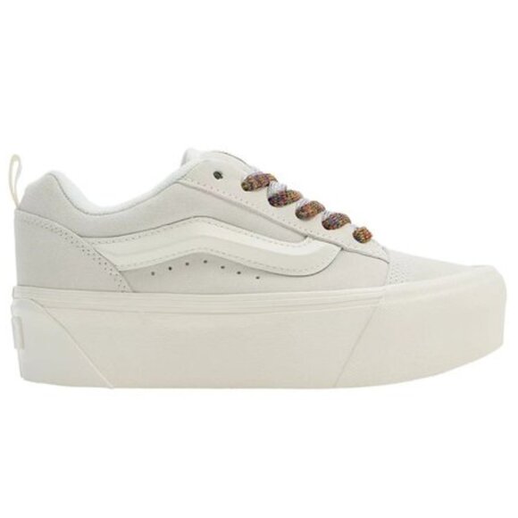 [BRAND NEW] VANS KNU STACK WHITE MULTI-COLOR LACES WOMENS SHOES SIZE 10 SNEAKERS - Picture 1 of 10